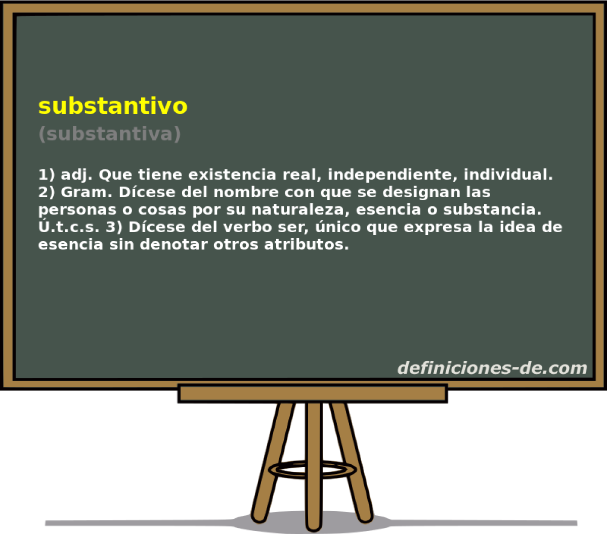 substantivo (substantiva)