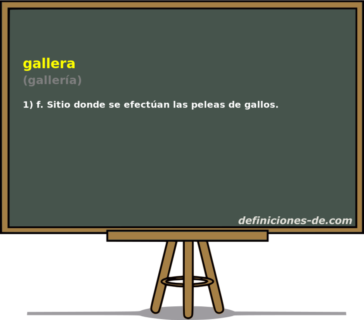 gallera (gallera)