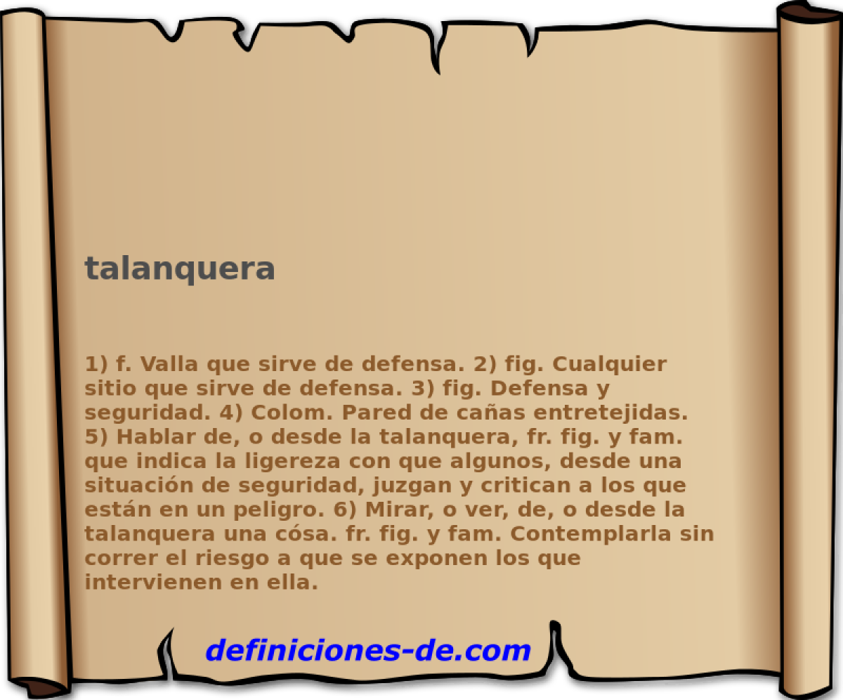 talanquera 