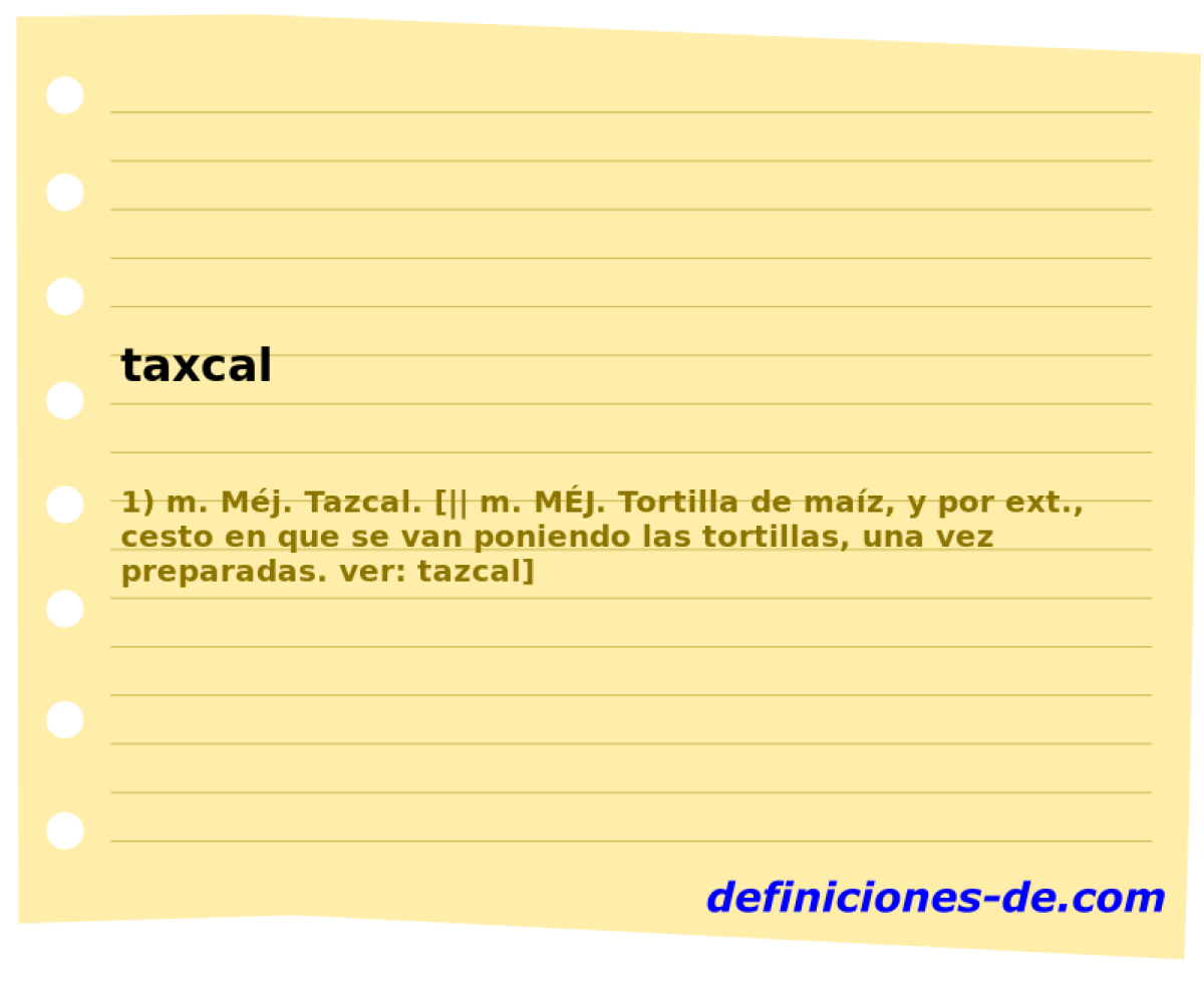 taxcal 