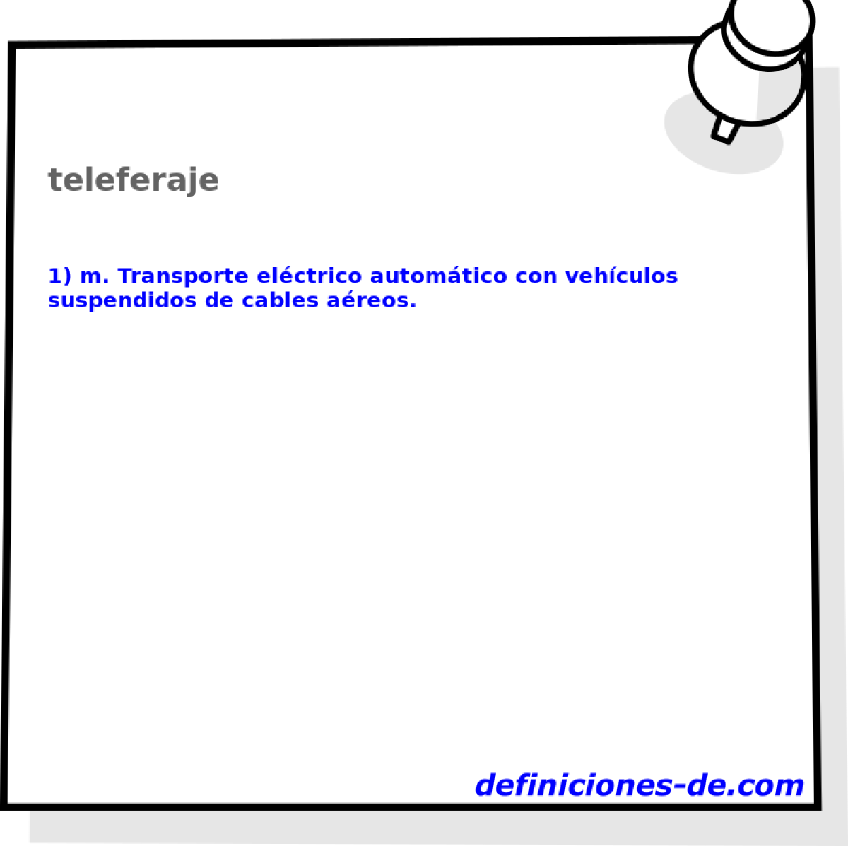 teleferaje 