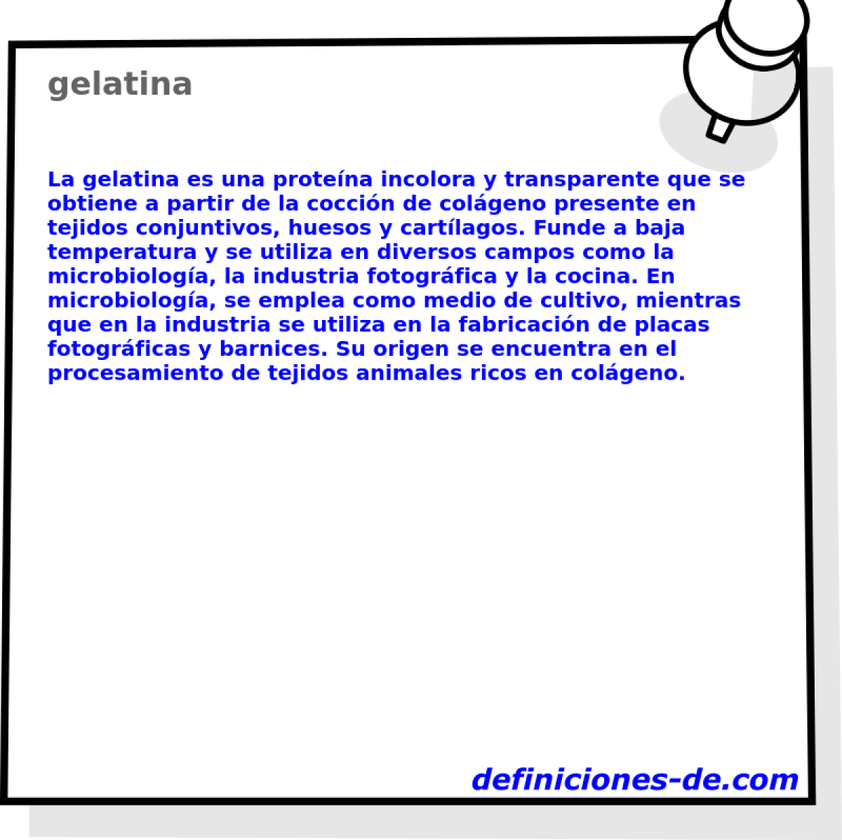 gelatina 