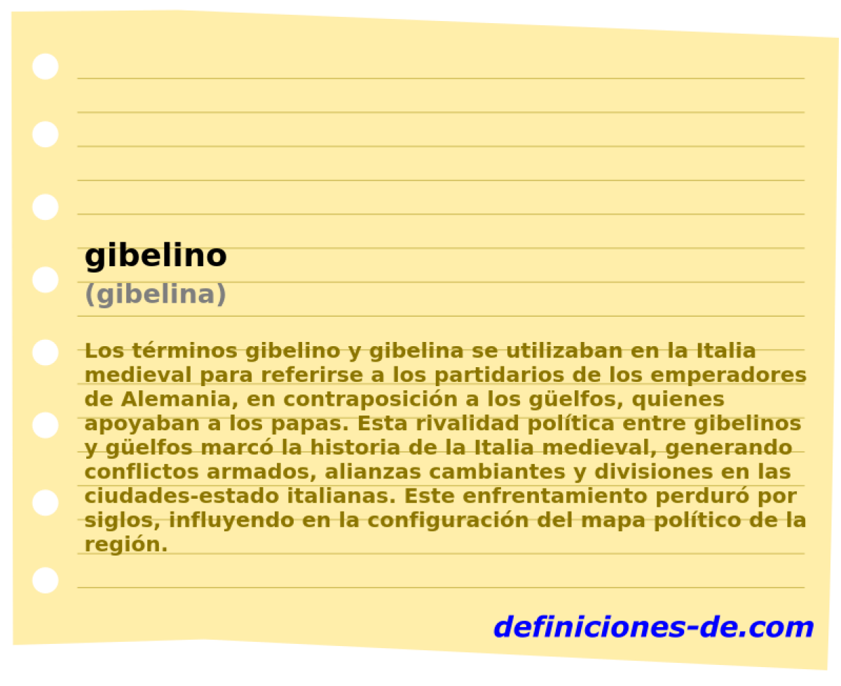 gibelino (gibelina)