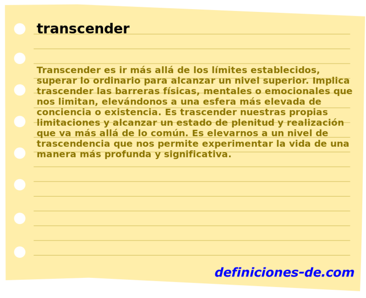 transcender 