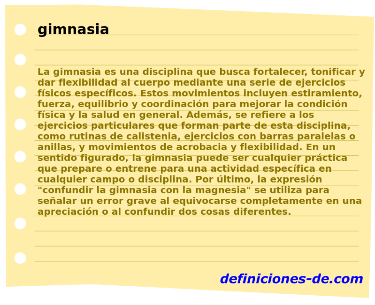 gimnasia 