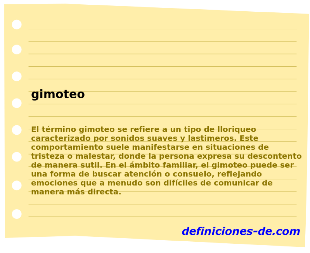 gimoteo 