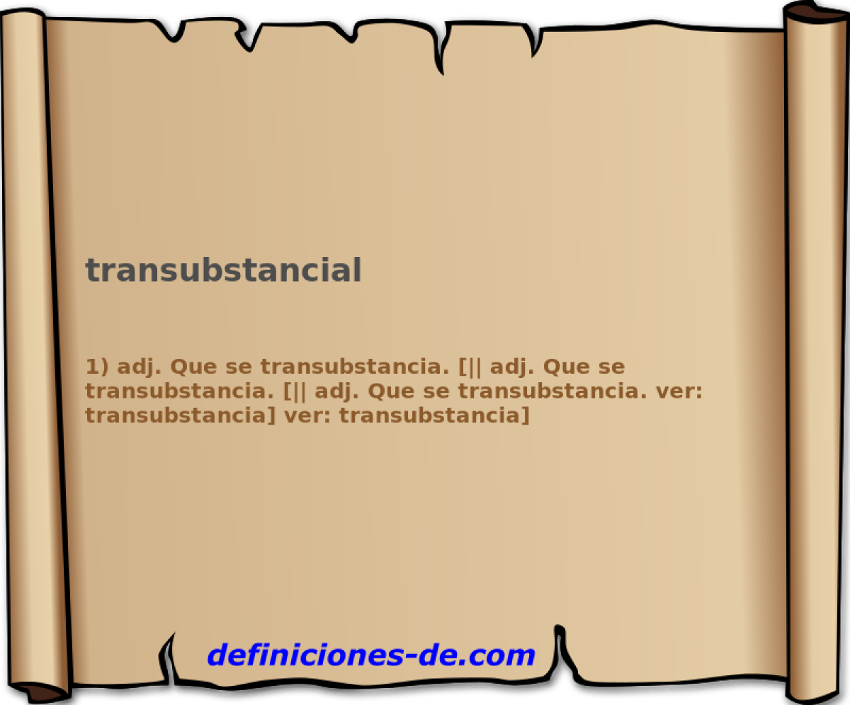 transubstancial 