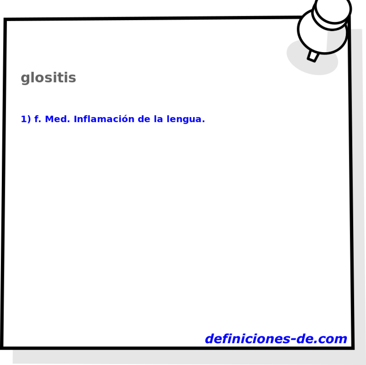 glositis 