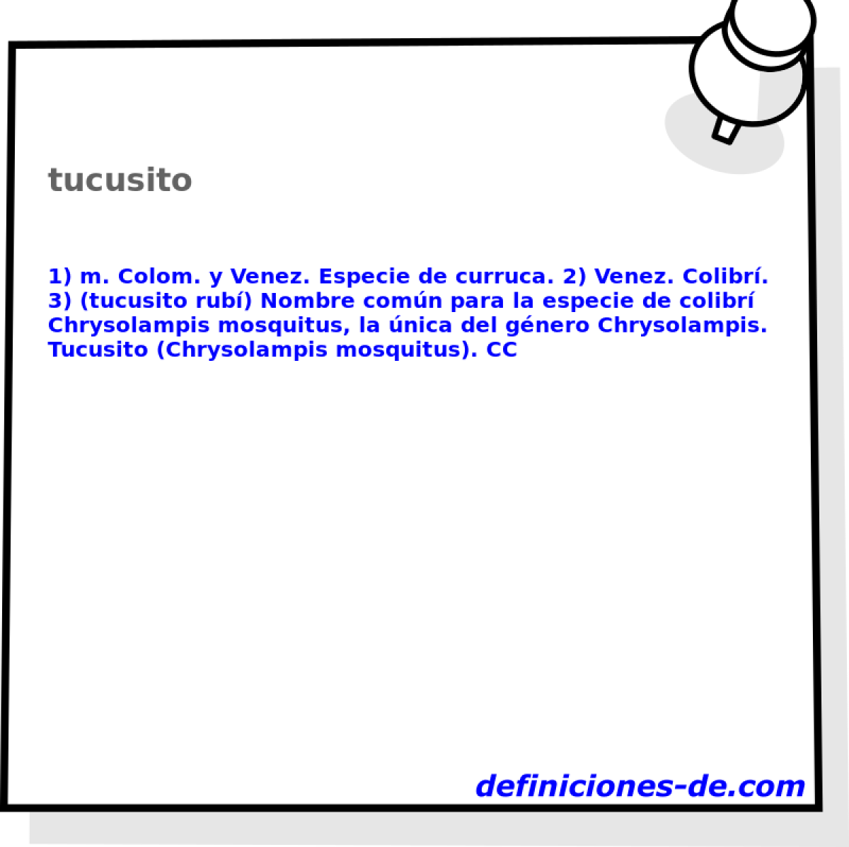 tucusito 