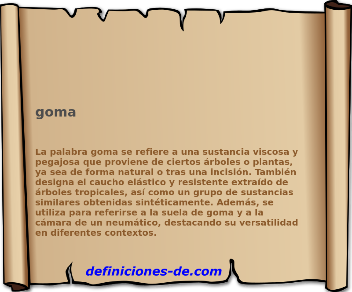 goma 