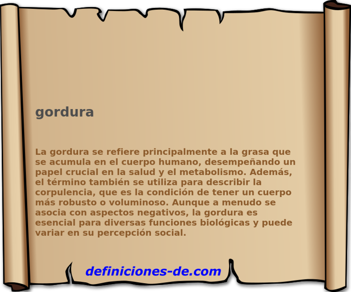 gordura 