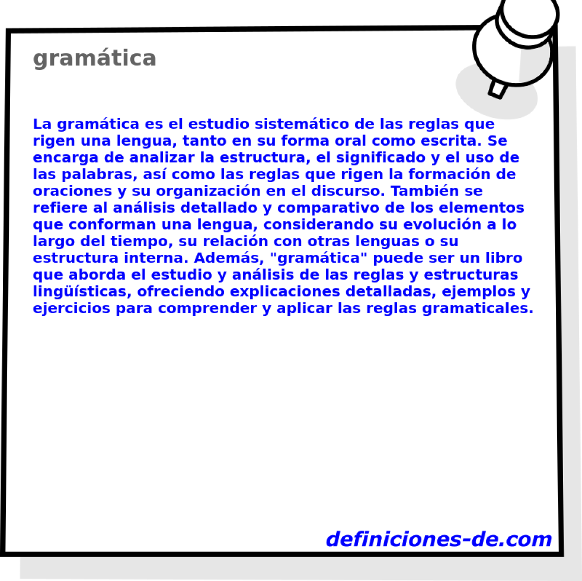 gramtica 