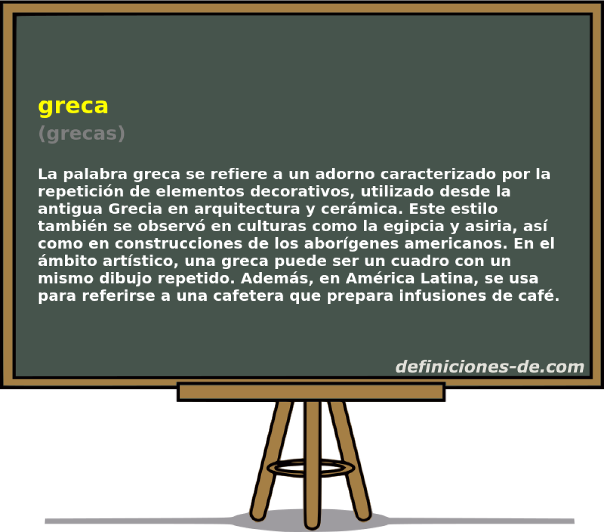 greca (grecas)