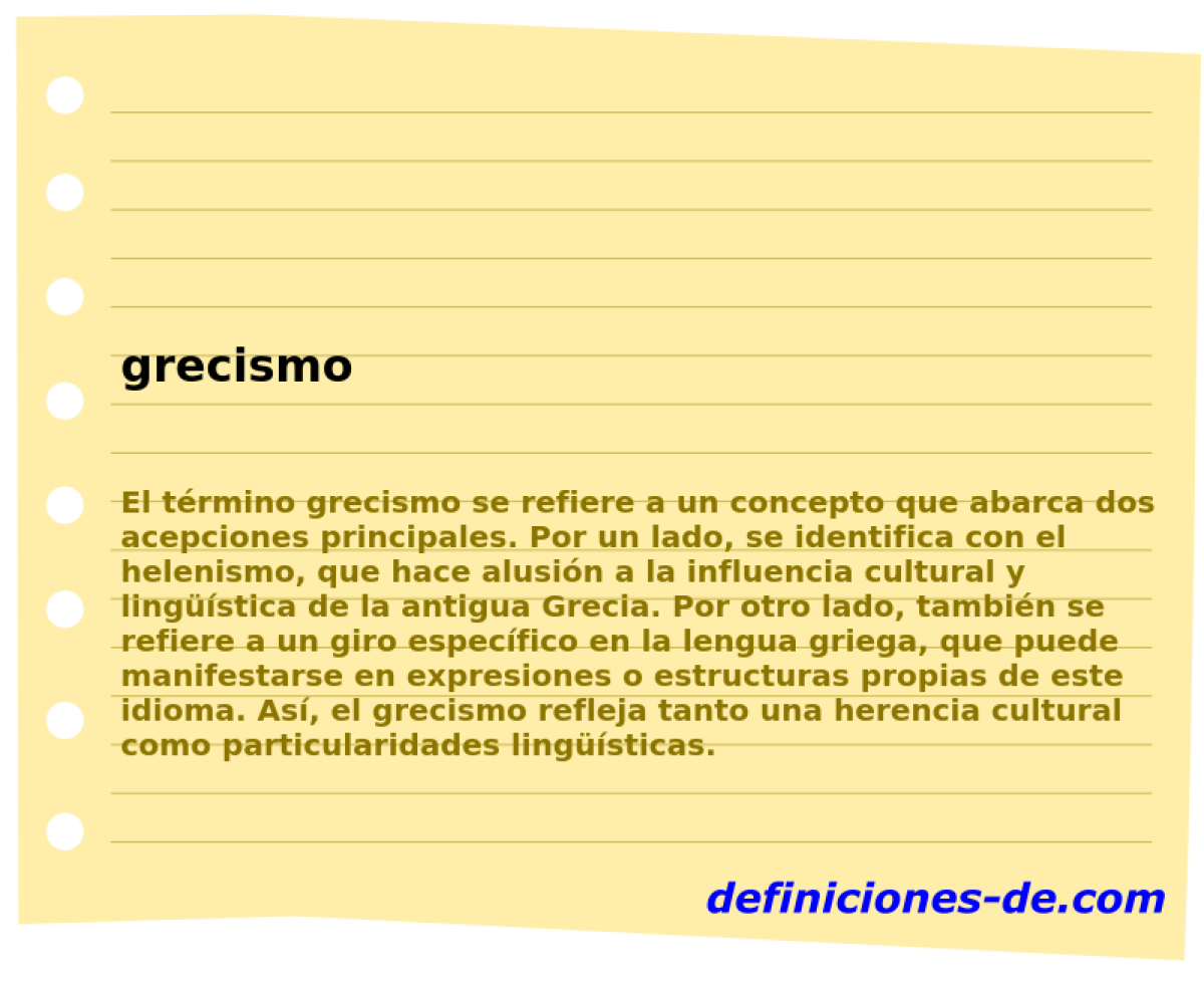 grecismo 