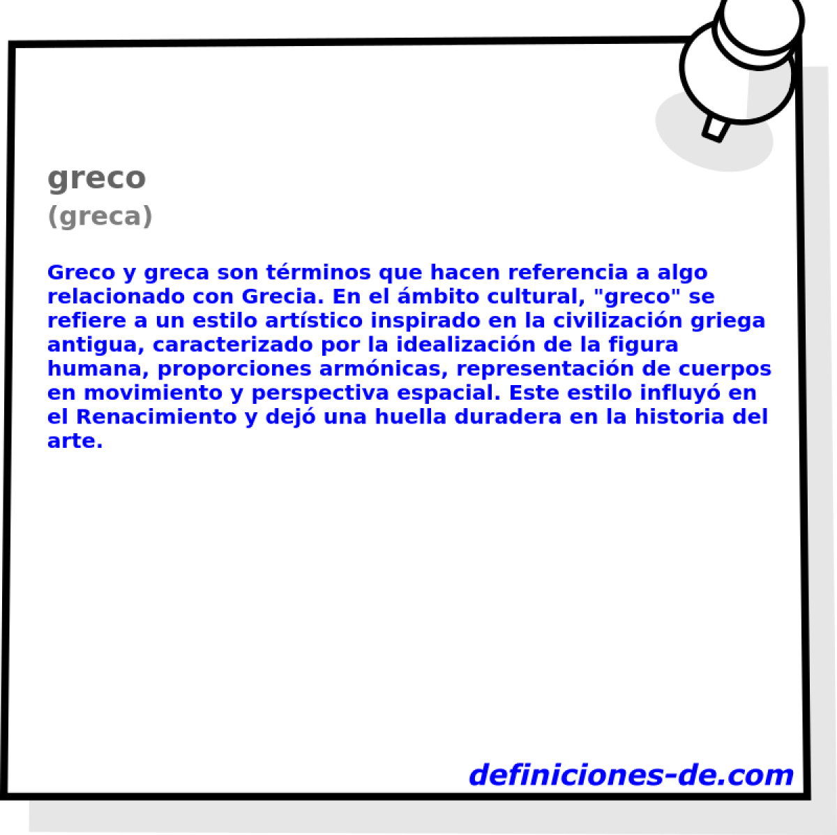 greco (greca)