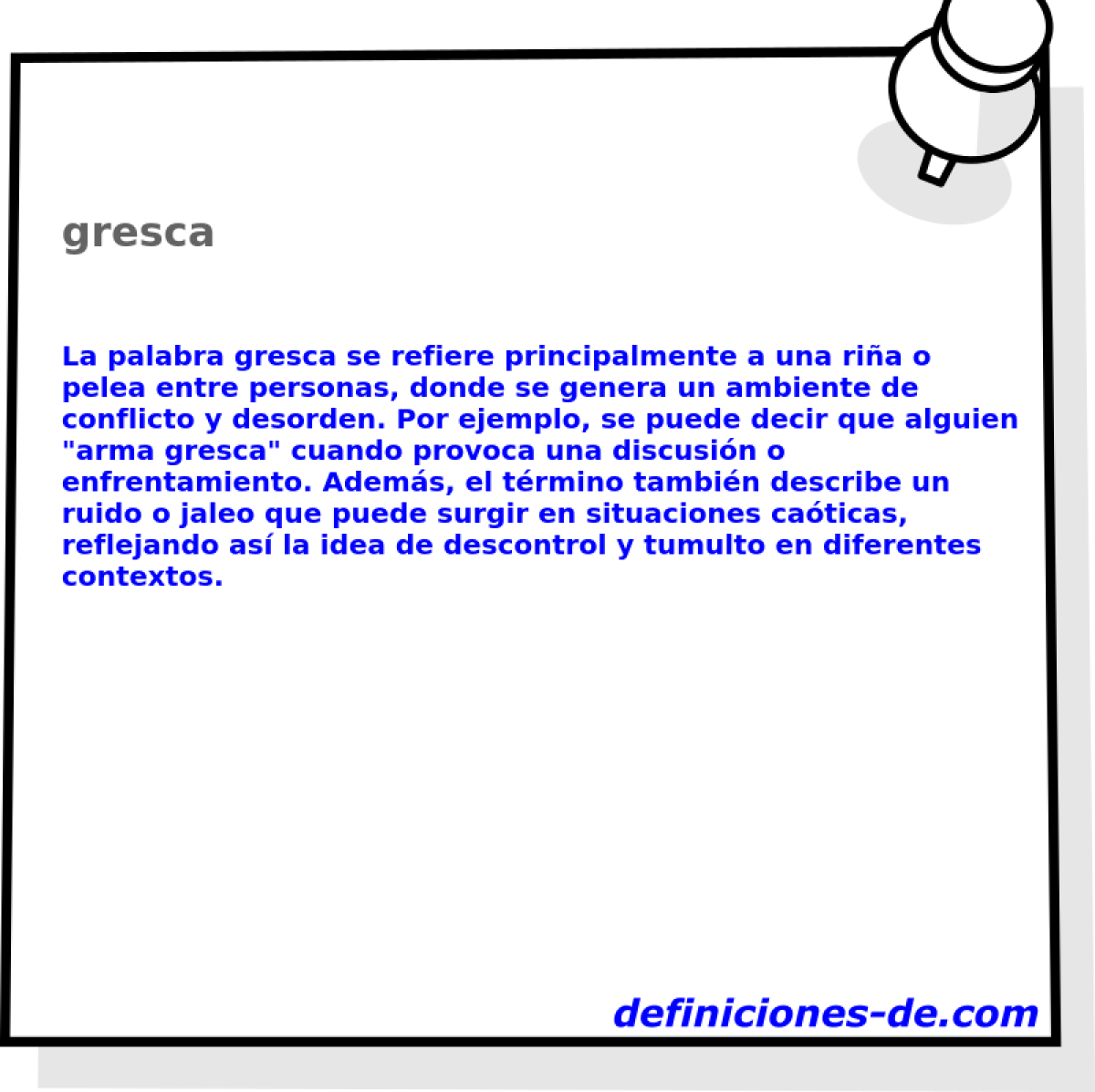 gresca 