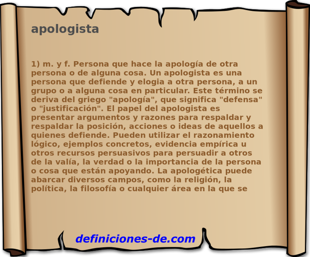 apologista 