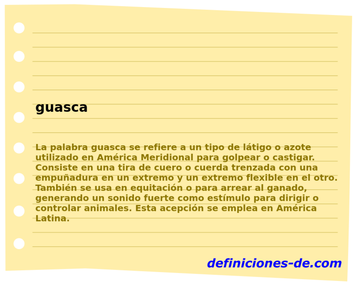 guasca 