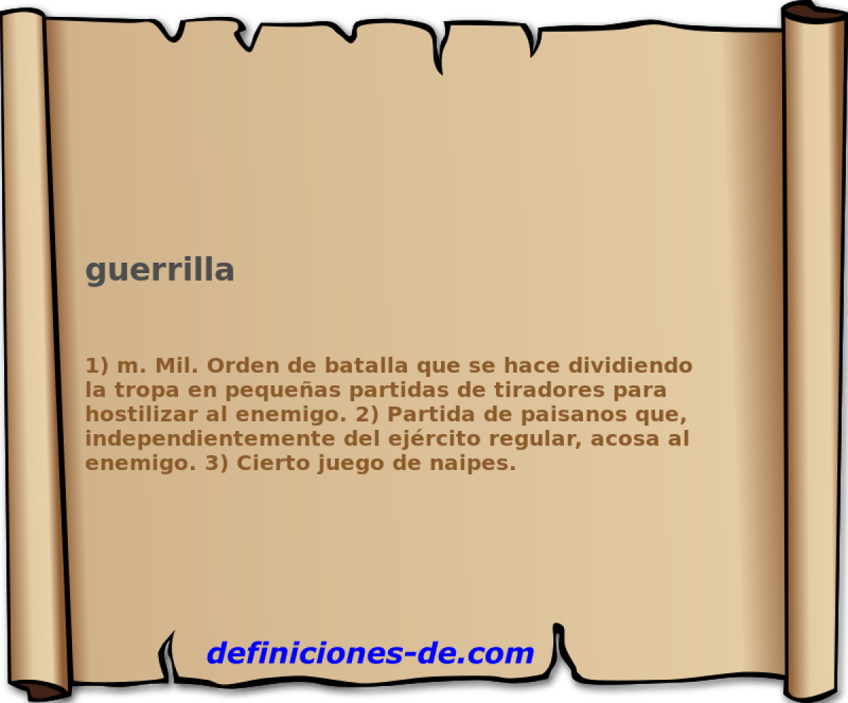 guerrilla 
