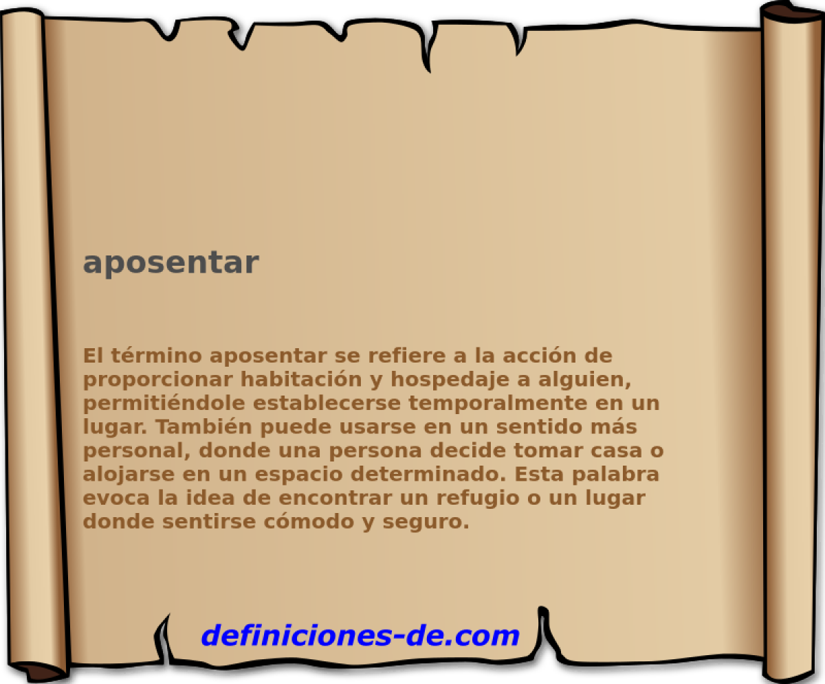 aposentar 