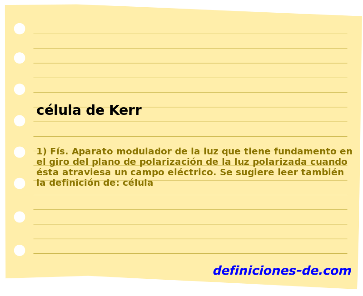 clula de Kerr 