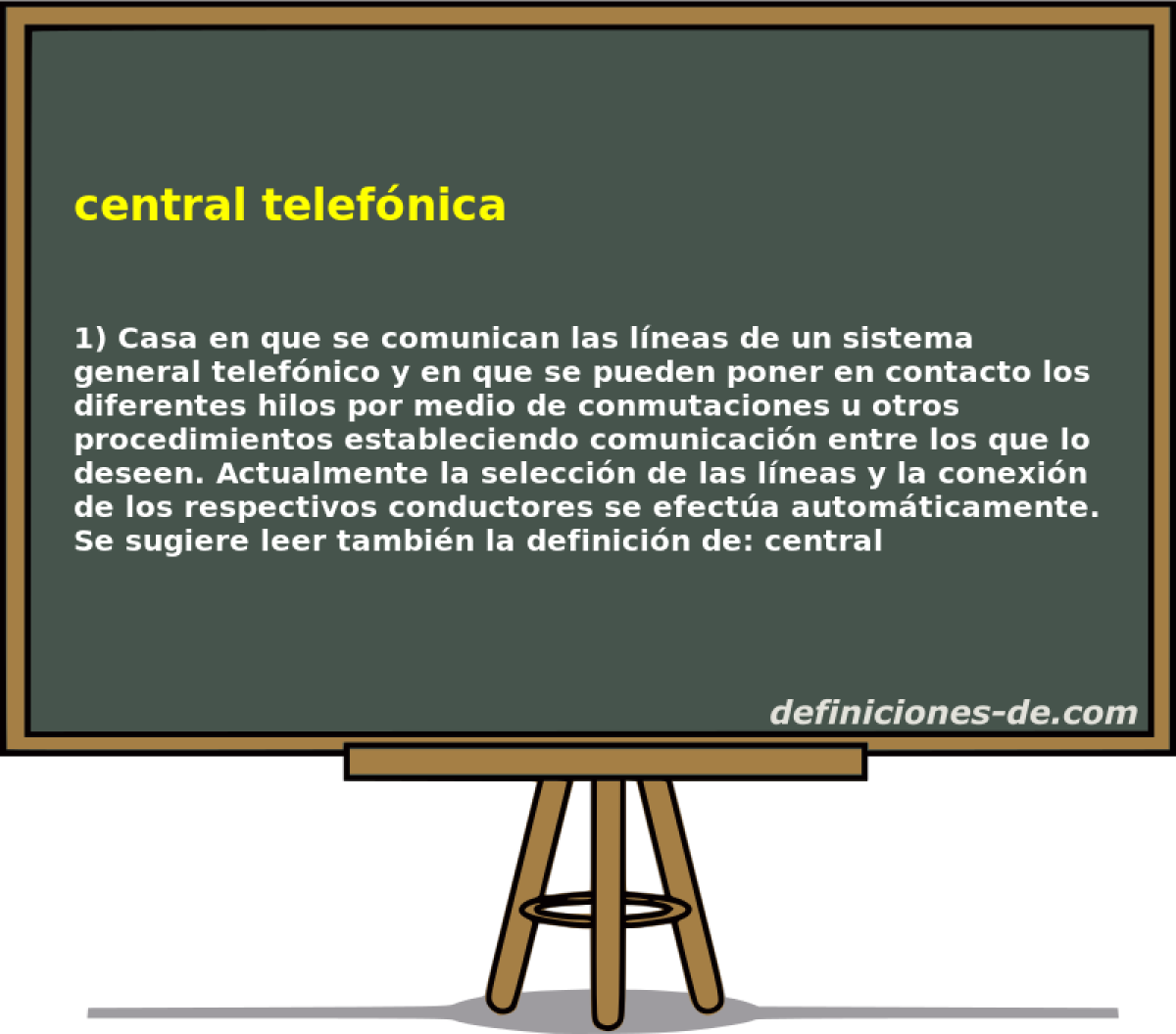 central telefnica 
