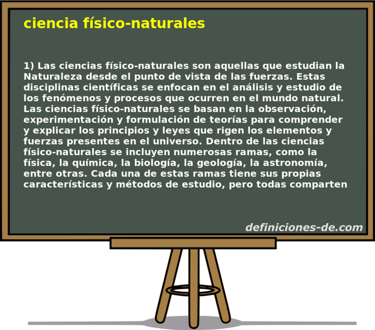 ciencia fsico-naturales 