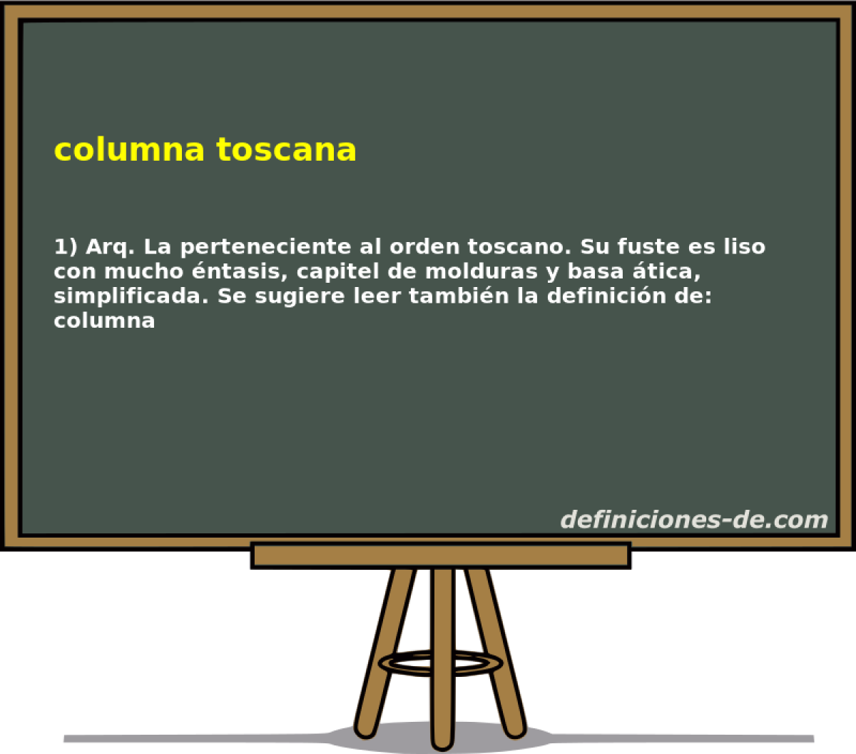 columna toscana 