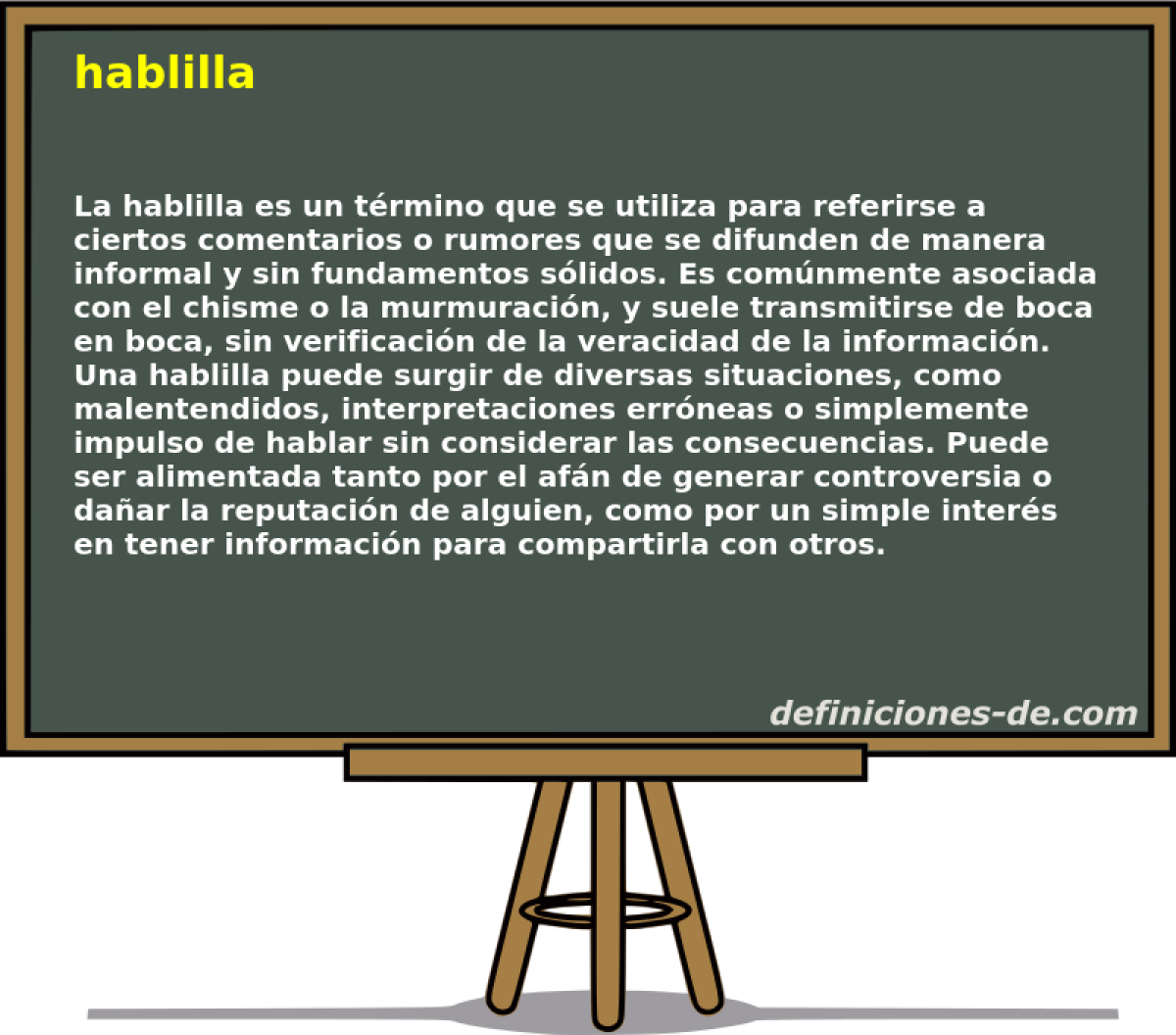 hablilla 