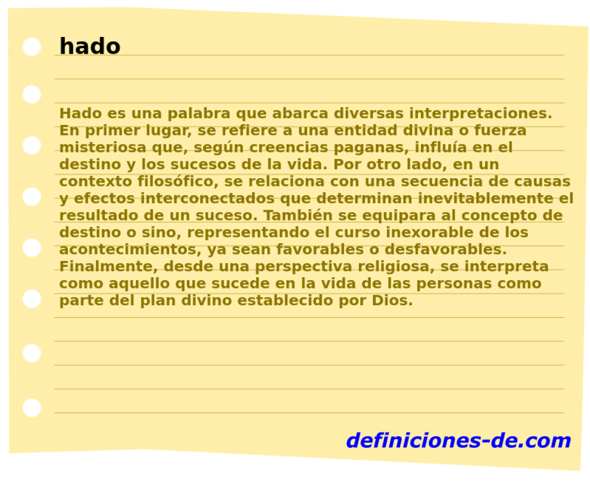 hado 