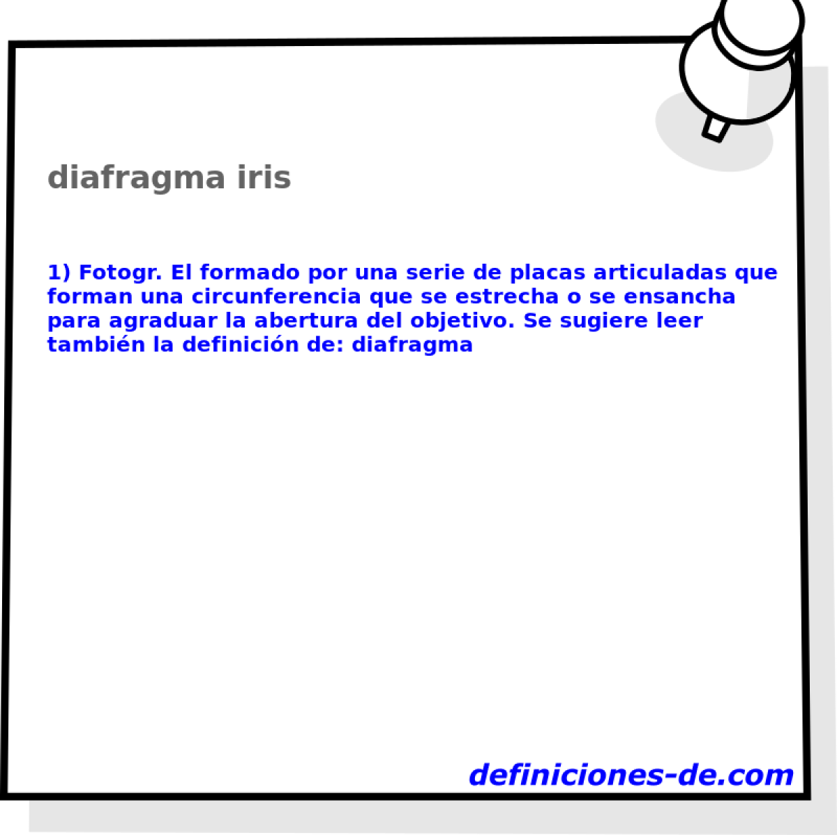 diafragma iris 