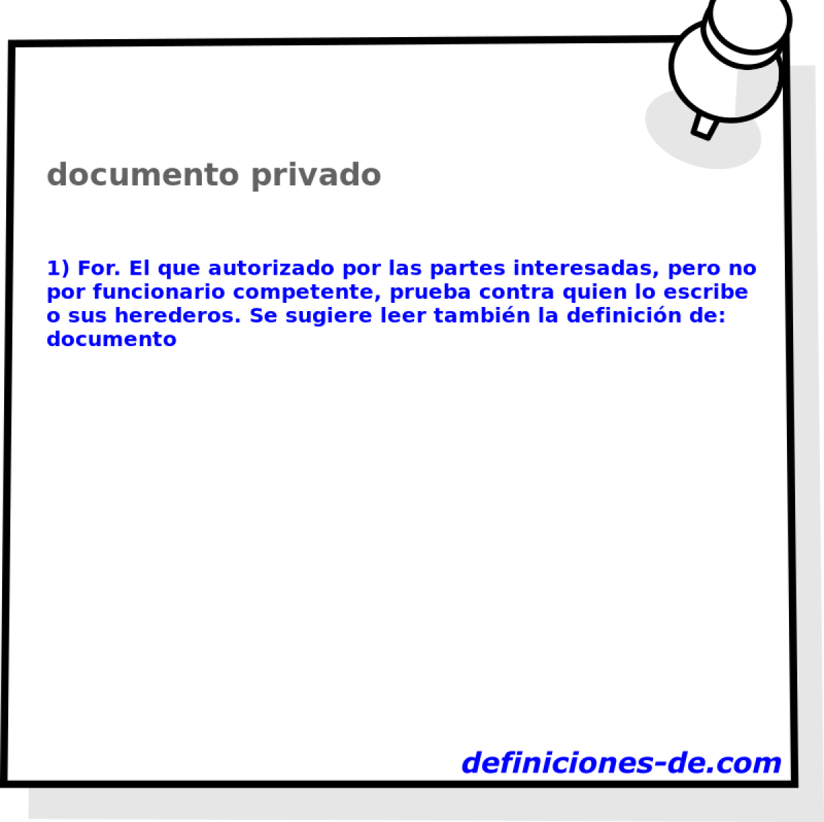 documento privado 