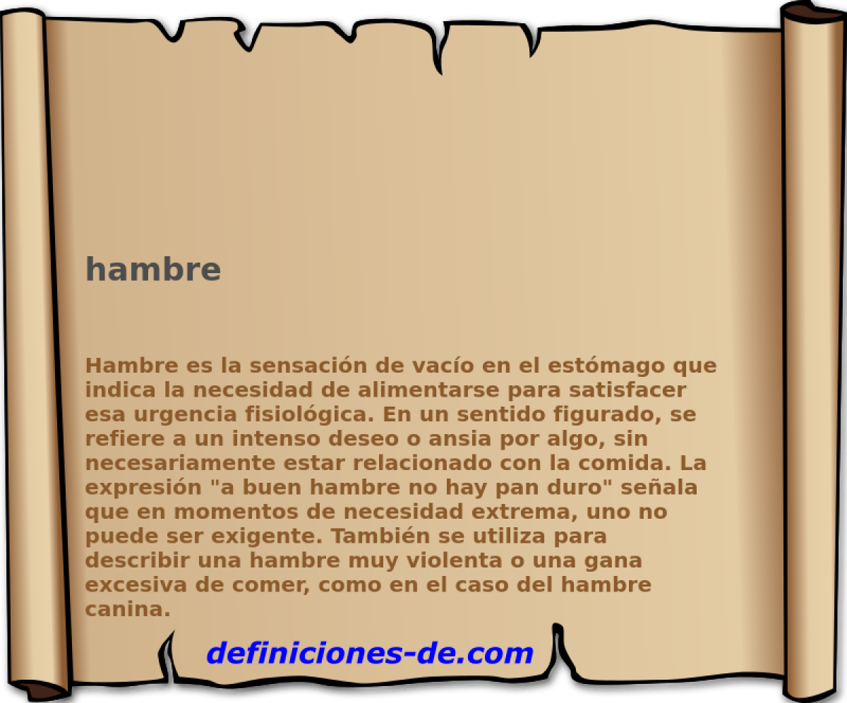 hambre 