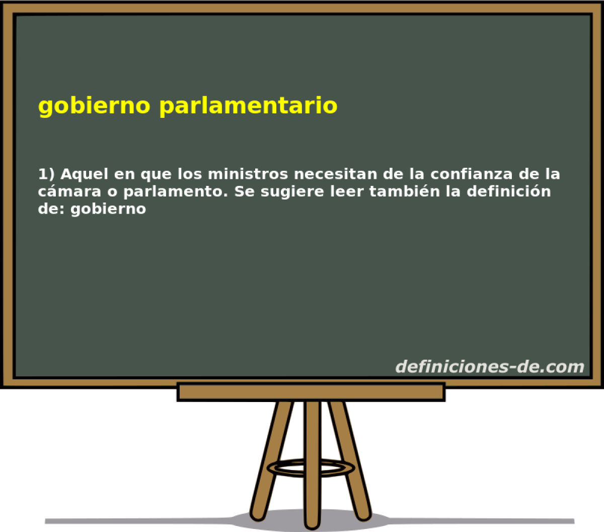 gobierno parlamentario 