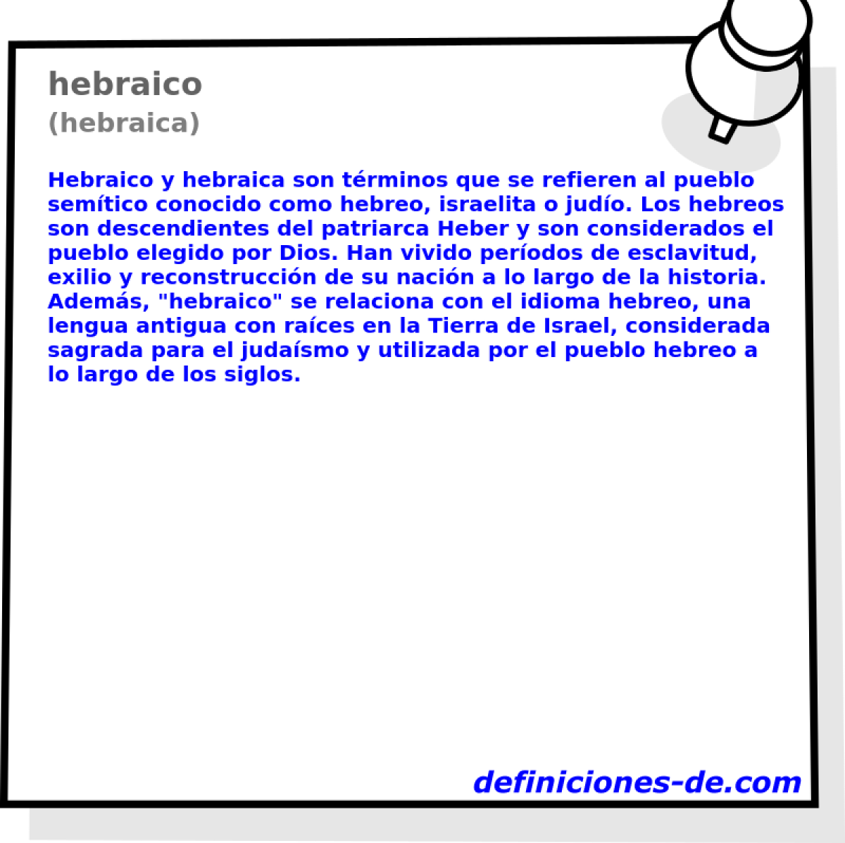 hebraico (hebraica)