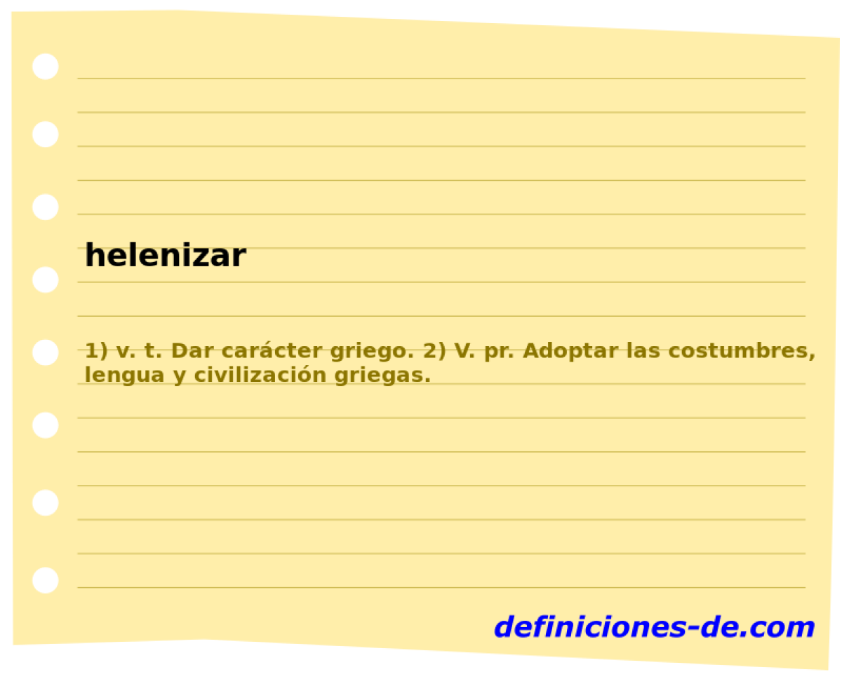 helenizar 