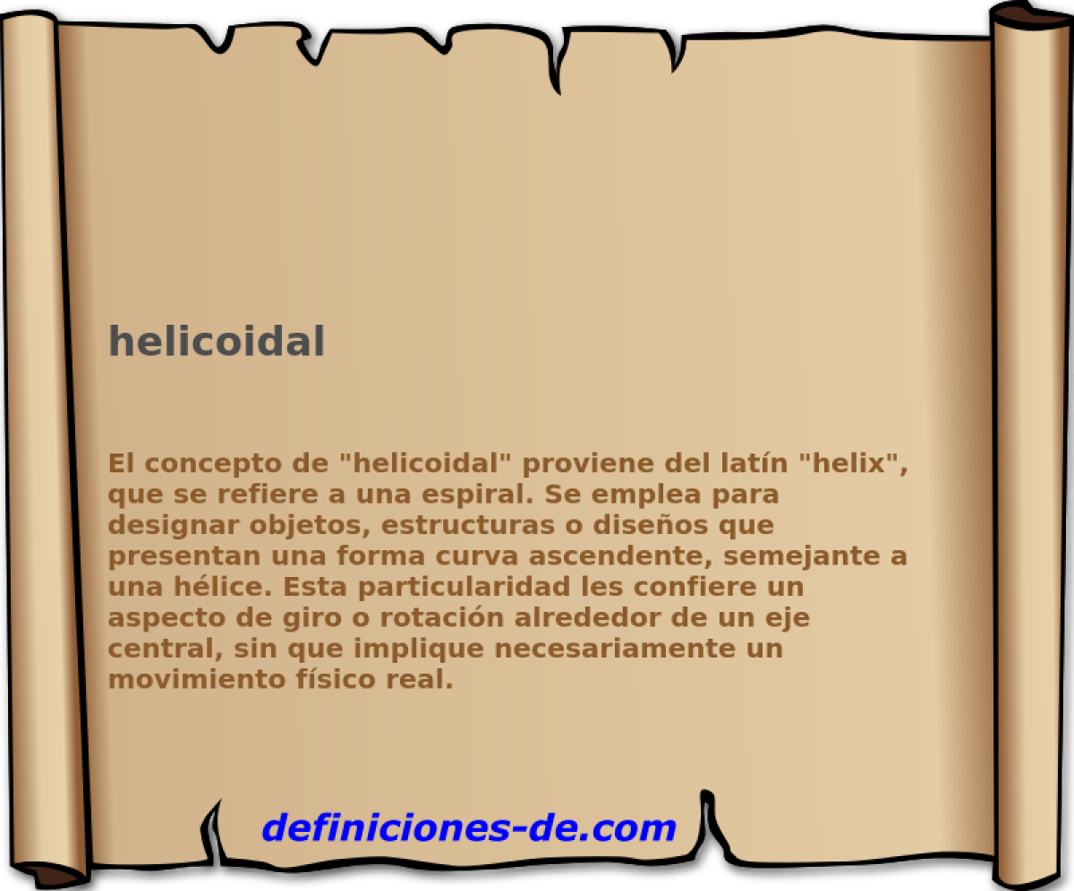 helicoidal 