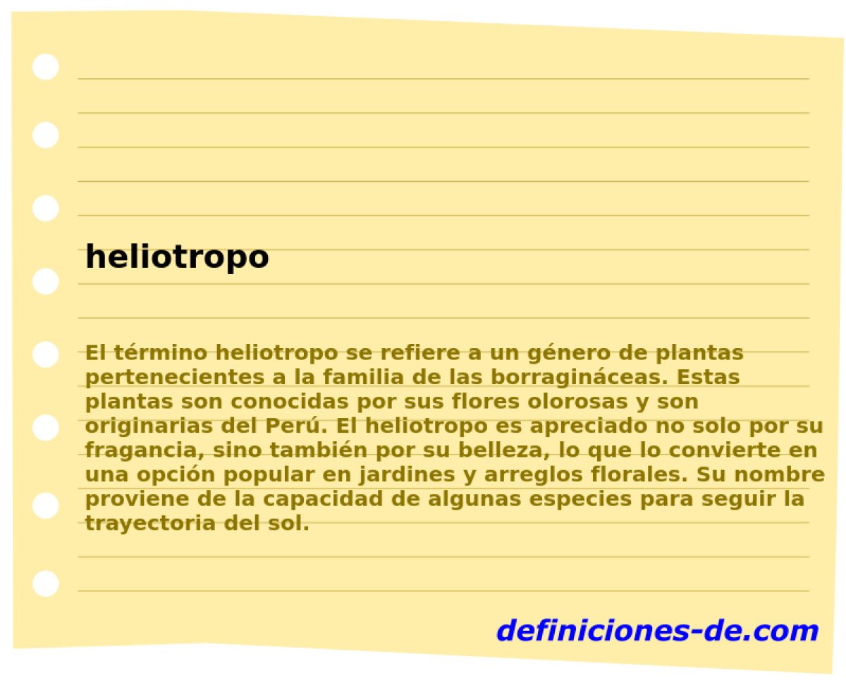 heliotropo 