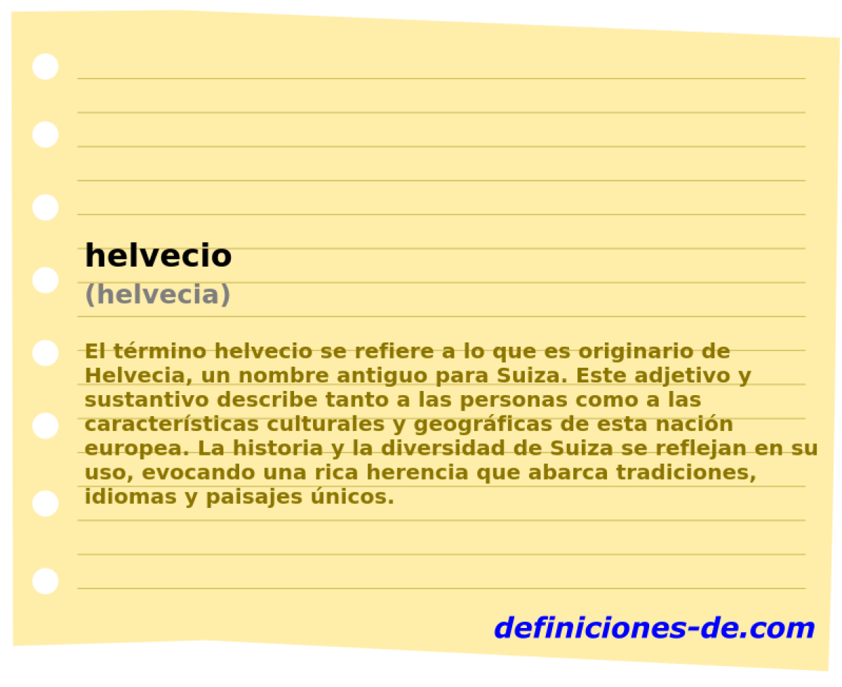 helvecio (helvecia)