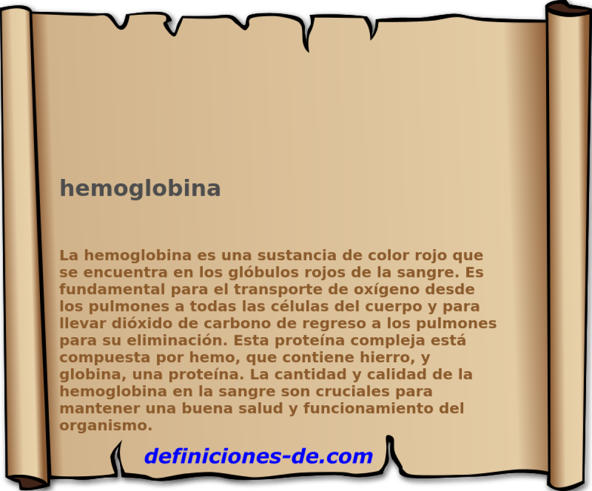 hemoglobina 