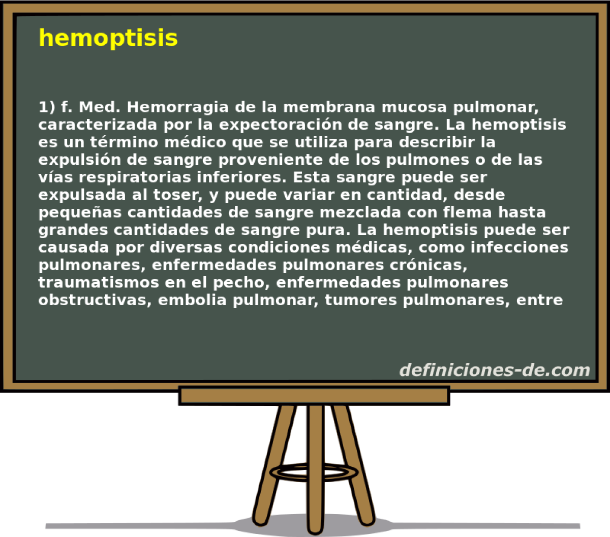 hemoptisis 