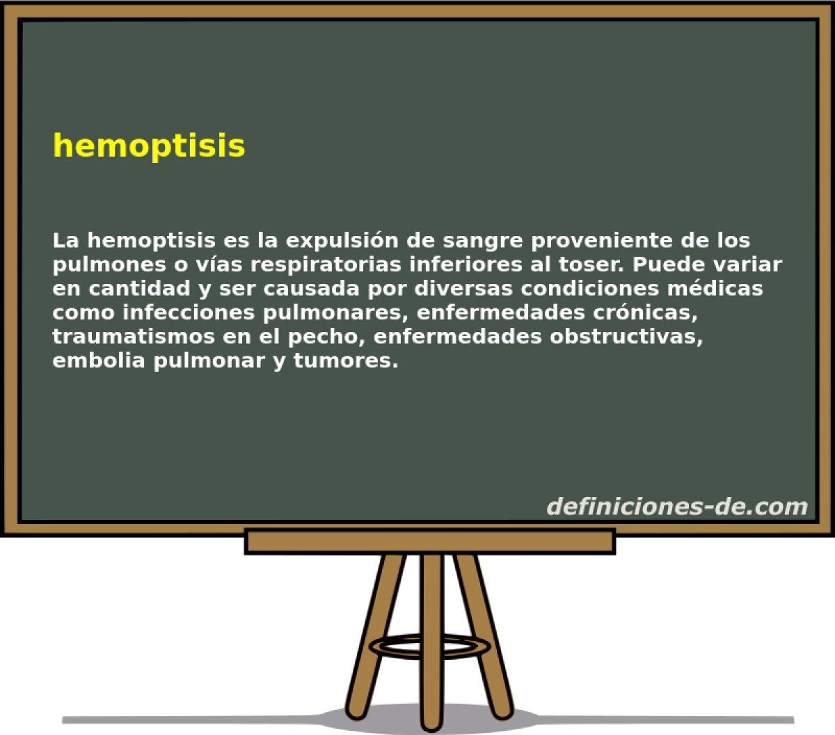 hemoptisis 