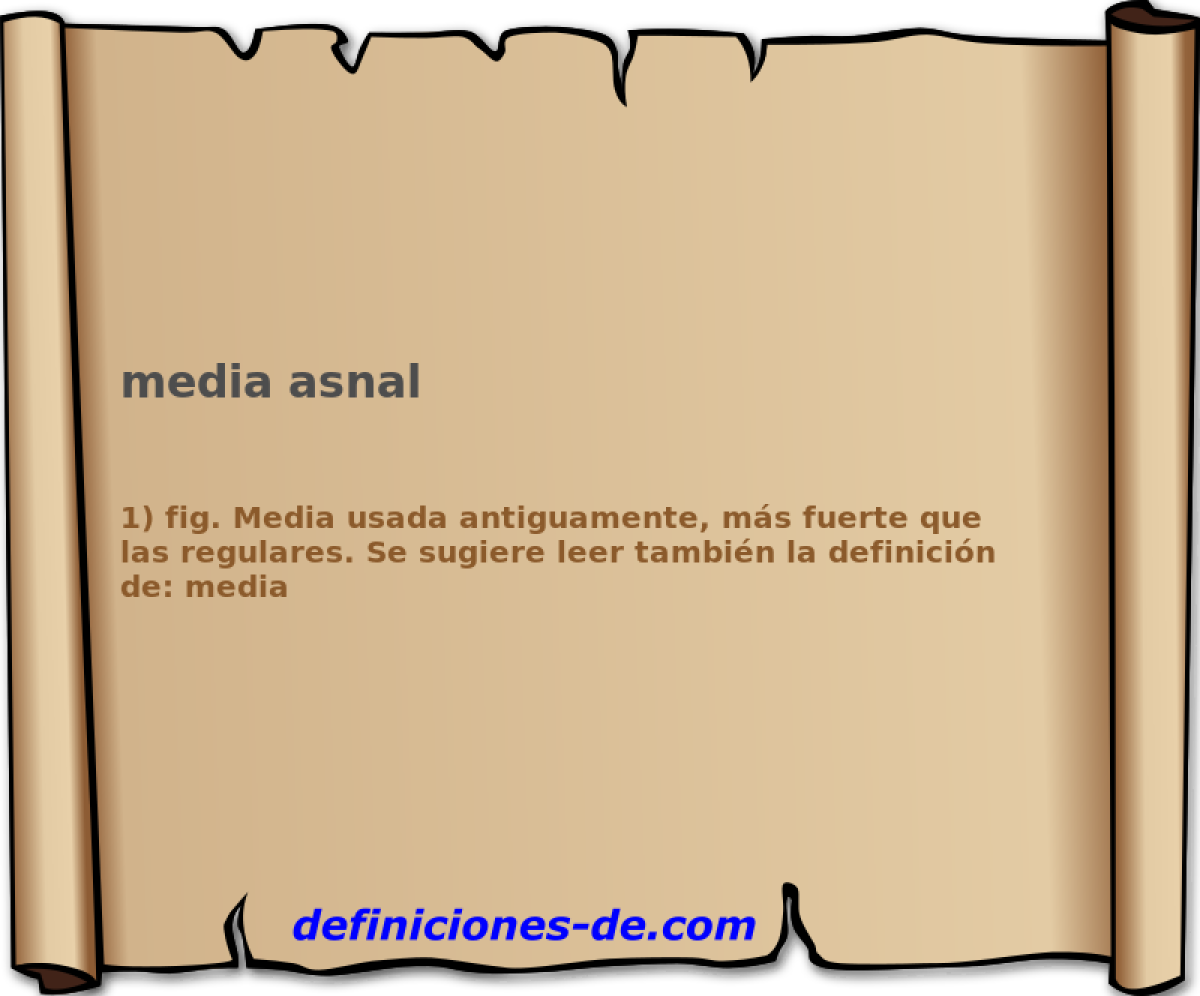 media asnal 