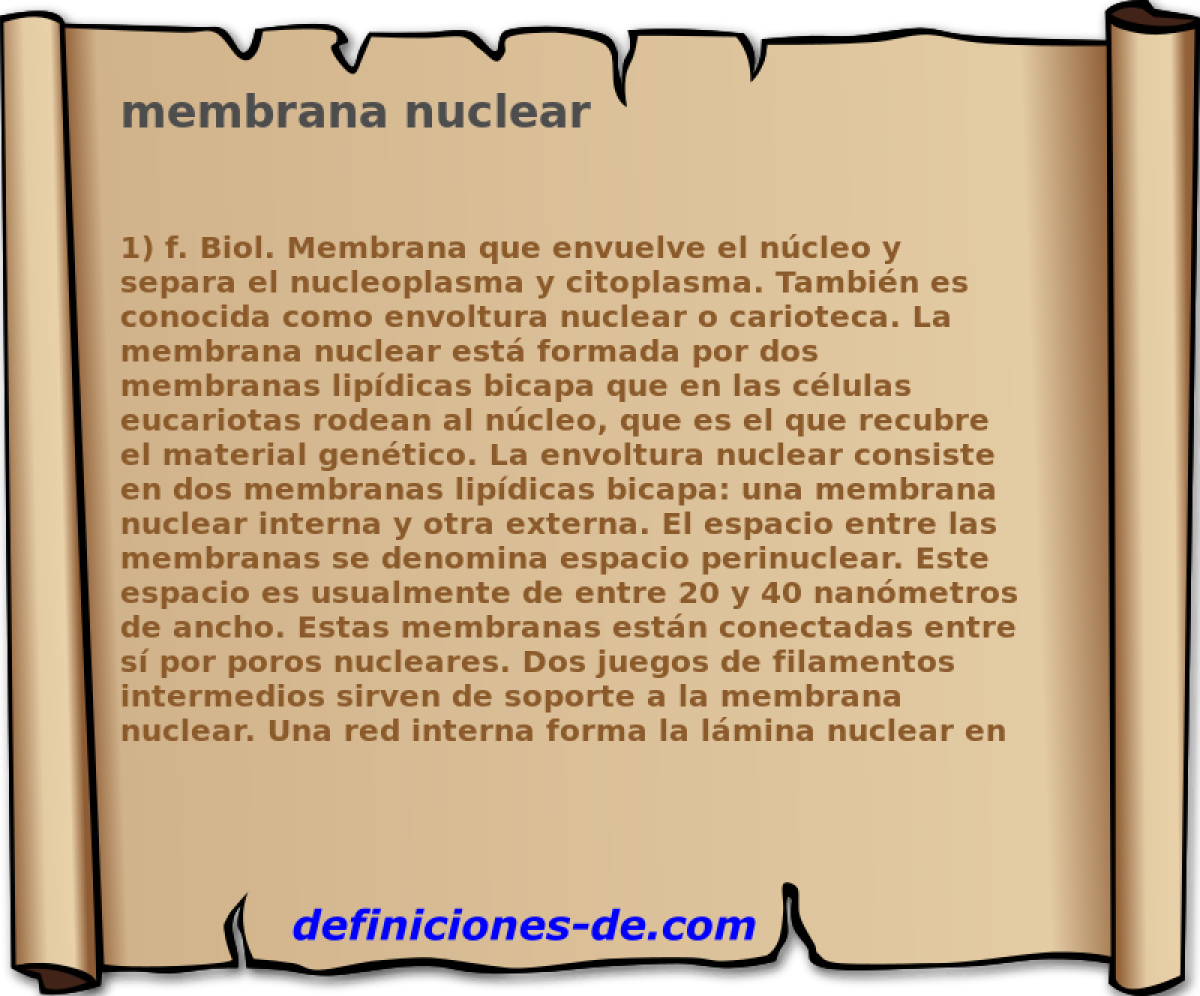 membrana nuclear 