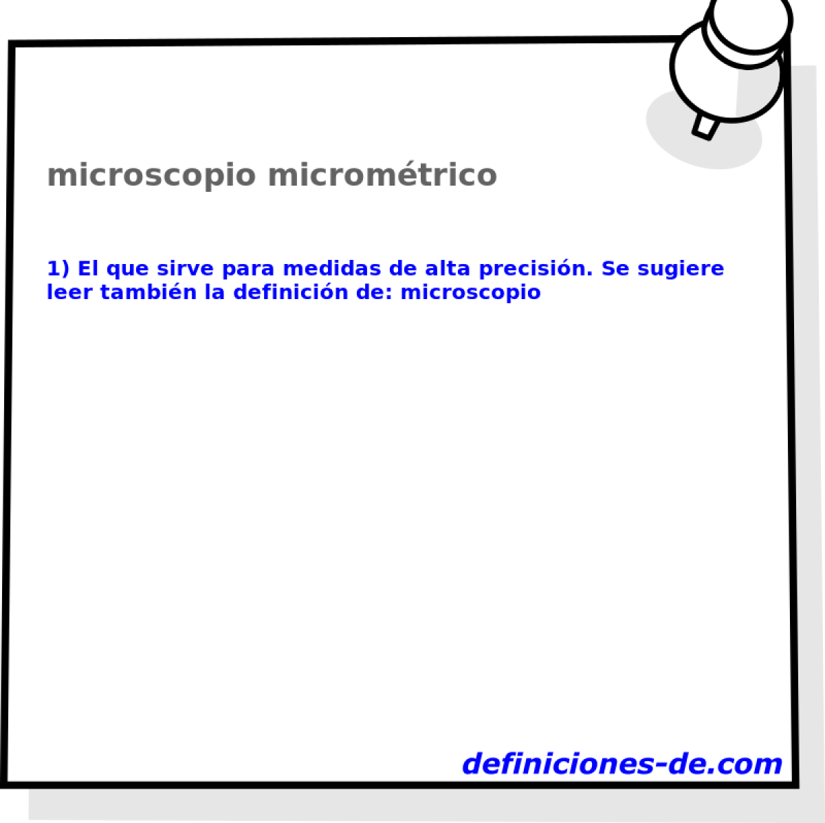 microscopio micromtrico 