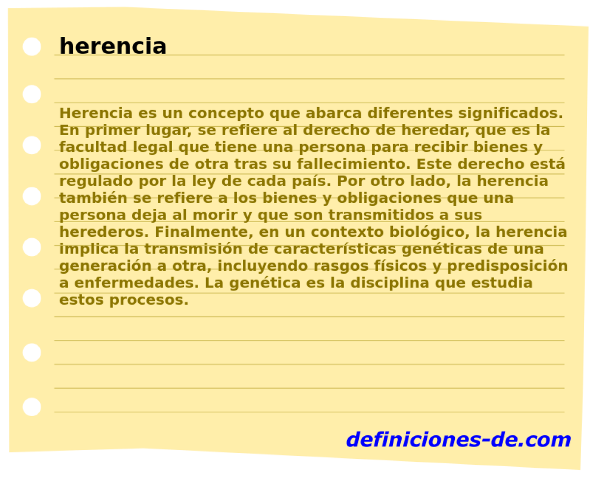 herencia 