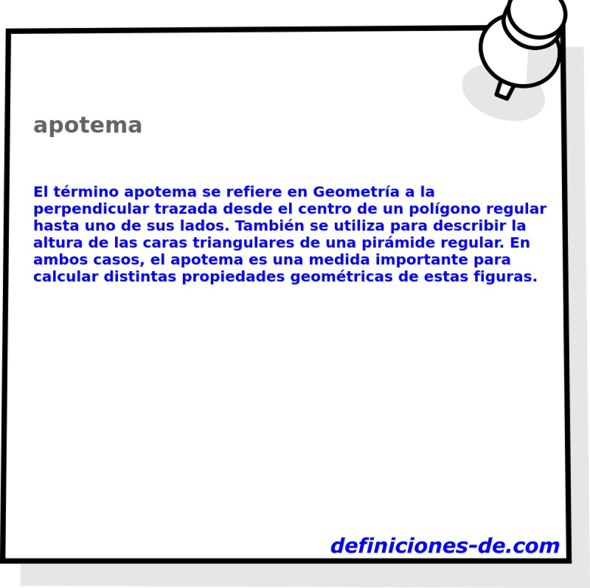 apotema 