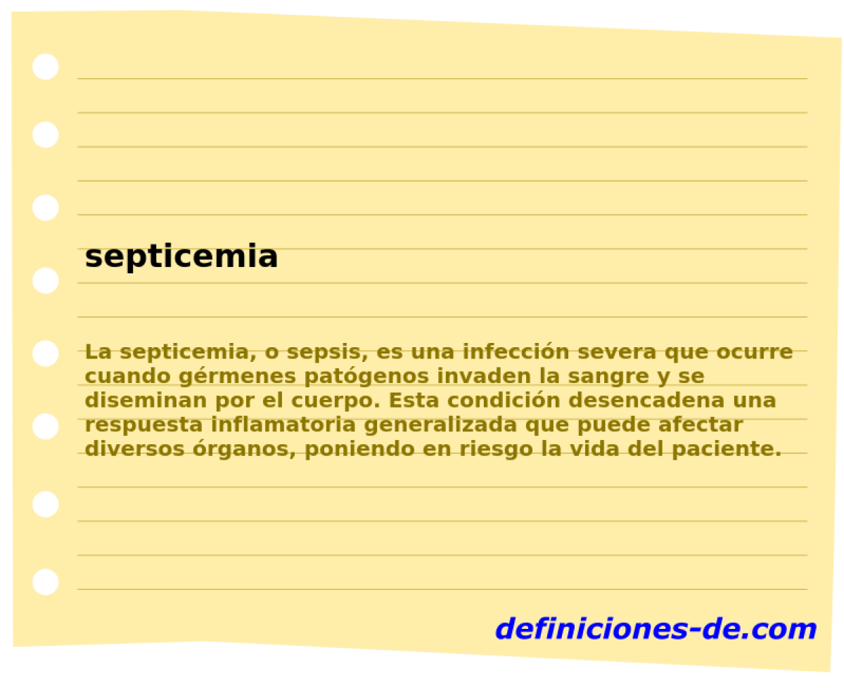 septicemia 