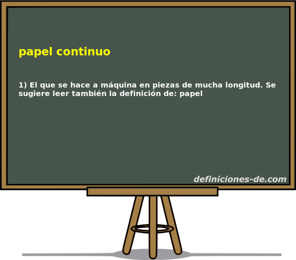 papel continuo 