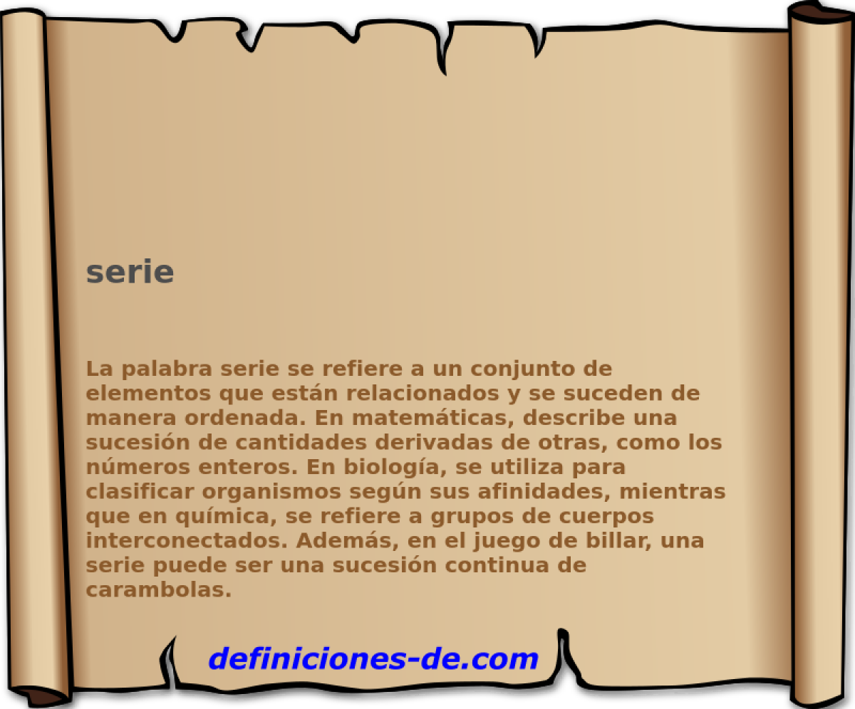 serie 